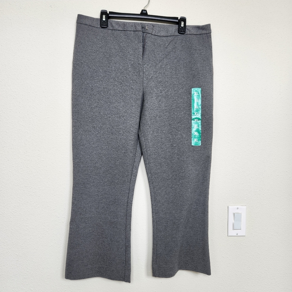 XL Max & Mia Heather Grey  business casual dress pant